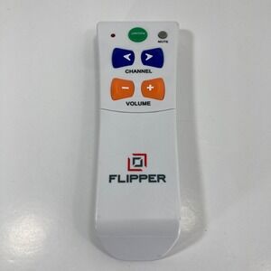 FLIPPER Big Button Remote Universal TV Remote Control for 2 Devices Seniors